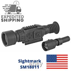 Sightmark Wraith Hd4-32x50 1/4 Moa Black Digital Vision Riflescope Sm18011