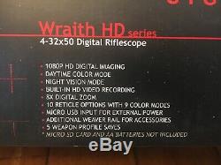 Sightmark Wraith Hd / Digital Day Night Vision Rifle Scope Forfait