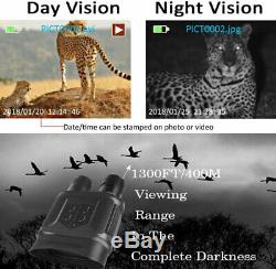 Solomark Vision Nocturne Numérique Jumelles Portée Infrarouge Dans L'obscurité Avec 32go