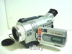 Sony Digital8 Caméscope Dcr-trv740 / Sony Handycam Lecteur 8mm / Hi8 Avec Garantie