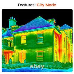 Thermographie Chasse Imageur Monoculaire de Vision Nocturne Caméra Télescopique 384 x 288