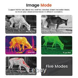 Thermographie Chasse Imageur Monoculaire de Vision Nocturne Caméra Télescopique 384 x 288