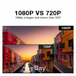 Tmezon 4ch 1080p Sans Fil Wifi Sécurité Caméra Hd Nvr Accueil Extérieur Système Ip