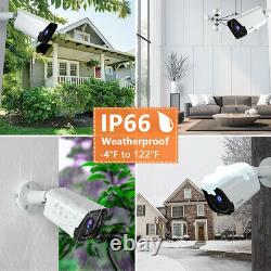 Toguard 8ch 1080p Home Caméra De Sécurité Système De Surveillance Extérieure Caméra Dvr Ip