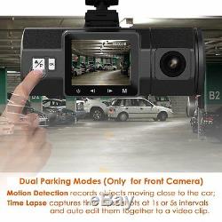 Vantrue N2 Double Dash Cam-1080p Full Hd + Hdr Avant Et Arrière Grand Angle Double Objectif