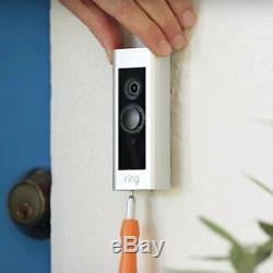 Video Ring Sonnette Pro Wi-fi De La Caméra Hd Wired Night Vision Intelligente Hd Nouveau