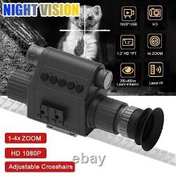Viseur de fusil à vision nocturne numérique M-PRO 5 avec caméra infrarouge HD 2024 pour la chasse