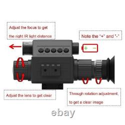Viseur de fusil numérique à vision nocturne M-PRO 5 avec caméra IR HD pour la chasse en 2024