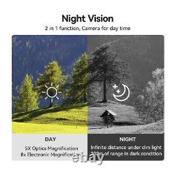 Vision De Nuit Numérique Monoculaire Rechargeable Vision De Nuit Infrarouge 40x