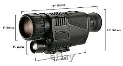 Vision Nocturne Infrarouge Caméra Vidéo Numérique 5x40 Monoculaire Chasse / Surveillance