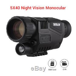 Vision Nocturne Infrarouge Infrarouge De Caméra Vidéo Numérique 5x40 Monoculaire Télescope USA