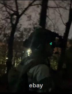 Vision Nocturne Numérique Binoculaire Écran Rond 0.39