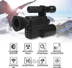 Wifi Digital Night Vision Scope Caméra Vidéo Pour Riflescopes Chasse Ir Optics