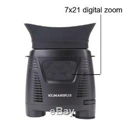 Wildgameplus Nv200c Vision Nocturne Infrarouge Télescope Jumelles 7x21 Zoom Numérique