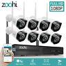 Zoohi 8ch 1080p Extérieur Wireless Security Camera System 1080p Wifi Nvr Accueil Cctv